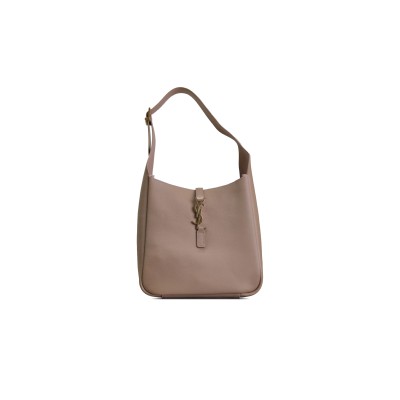 YSL LE 5 À 7 SMALL IN GRAINED LEATHER 713938 (23*22*8cm)